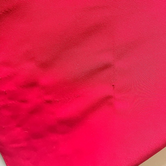 SL Fashions Red Asymmetrical Cocktail Dress Sleeveless Small Evening Formal Glam - Picture 7 of 8